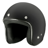M2R 225 Helmet Flat Black w/Peak