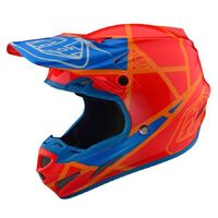 Troy Lee 2019 SE4 Composite Helmet Metric Honey/Orange