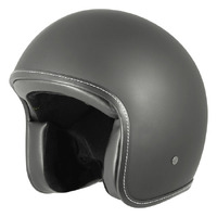 M2R 225 Helmet Vice Matt Black No Studs