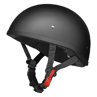 REBEL SHORTY HELMET MATT BLACK - QUICK RELEASE