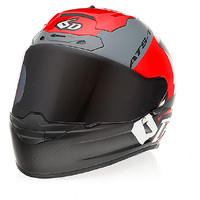 ATS-1R Helmet Wyman Red Black