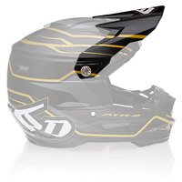 6D 'ATR-2' Replacement Peak - "Phase" Black Gold