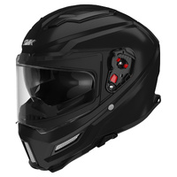 SMK 'Agnar' Full-Face Helmet - Black [Size: S]