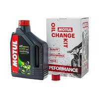 Motul Performance Oil Change Kit KX250F ('04-20) / KX450F ('16-20)