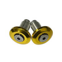 Extreme Bar Ends Alloy 3 Piece - Gold