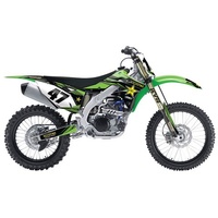 Factory Effex Graphics - Shroud Kit Rockstar Kawasaki Kx125/250 03-08