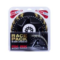 RK Race Chain & Spr. Kit (Pro) - Gold/Black - 13/49 CRF250R ('04-17)