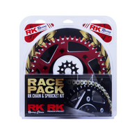 RK Race Chain & Spr. Kit (Pro) - Gold/Red - 13/49 CRF450R ('02-25)