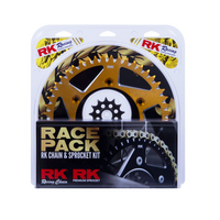 RK Race Chain & Spr. Kit (Pro) - Gold/Gold - 13/49 RM-Z250 ('13-24)