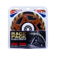 RK Race Chain & Spr. Kit (Pro) - Gold/Orange - 13/50 KTM SX-F ('06-25)