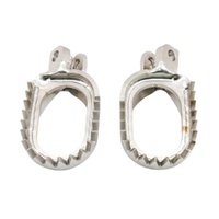 Works Connection Gas Gas Footpegs Pro Pegs Mud Titanium