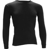 THERMAL MERINO WOOL SHIRT BLACK