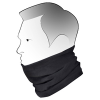 Dririder Thermal Neck Tube Merino Multi-Function Headwear - Black