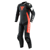 TOSA 1PC PERF. SUIT Black/Fluo-Red/White