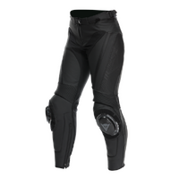 DELTA 4 WOMEN'S LEATHER PANTS - Black