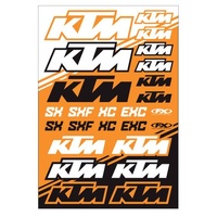 Factory Effex Oem Sticker Sheet KTM SX