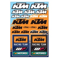Factory Effex Oem Sticker Sheet KTM Racing