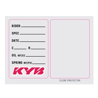 Factory Effex Spec Sticker Kayaba Suspension 3 Pack