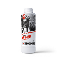 IPONE Road Twin 15W50 - 4-Stroke Semi-Syn. Motor Oil - 1L