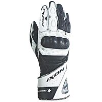 Ixon RS Curve HP Ladies Leather Gloves - Black/White
