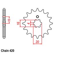 Front Sprocket - Steel 14T 420P