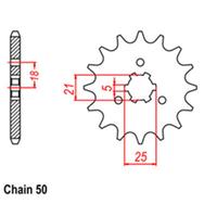Front Sprocket - Steel 15T 530P