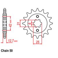 Front Sprocket - Steel 16T 530P