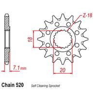 Front Sprocket - Steel 12T 520P