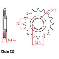 Front Sprocket - Steel 14T 520P