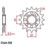 Front Sprocket - Steel 12T 520P