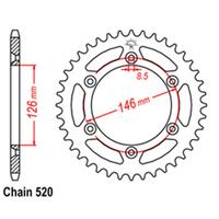 Rear Sprocket - Steel 41T 520P