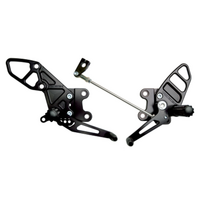 Vortex Rearsets (Black) - Kawasaki ZX-14R ('06-19)