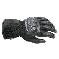 Dririder Air-Ride Summer Black Road Gloves [Size: XL]