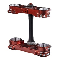 Xtrig Gas Gas Brown Triple Clamps ROCS Pro WP48 Offset 22-24mm