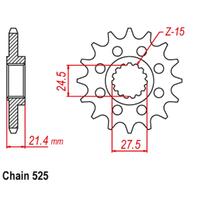 Front Sprocket - Steel 15T 525P