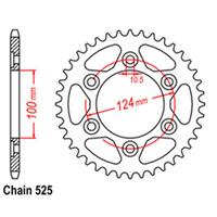 Rear Sprocket - Steel 42T 525P