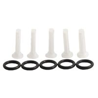 All Balls Fuel Pump Quick Break Filter Kit-Includes Filter x 5 and O-Ring x 5 (50 microns)