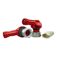 Ariete M/C Valve Stem Red 11970-R T/L 11.3mm (Pair)