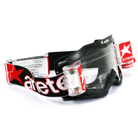 Ariete Motorcycle Roll Off Goggle Black - TERO