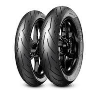 Pirelli Diablo Rosso Sport Scooter Front/Rear 80/90-14 M/C 40S Tubeless Tyre