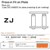 D.I.D Conlinks - 520ZVM-X ZJ Rivet