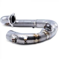 FMF S/S Megabomb Header/Mid-Pipe (44449) - YAM YZ250F'19-23 WR250F'20