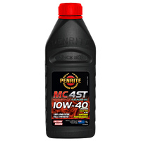Penrite MC-4ST 10W-40 Full Synthetic 4 Stroke Oil - 1L/2.5L/4L