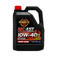 Penrite MC-4ST 10W-40 100% PAO ESTER FULL SYNTHETIC 4 LTR