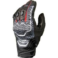 Macna Assault Gloves Black/Grey/Red [Size: S]