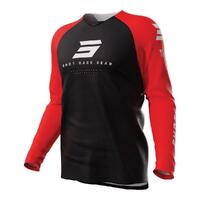 Shot Raw Jersey - Escape Red [Size: S]