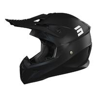 Shot Pulse Helmet - Solid Black Matt [Size: S]