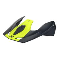 Shot Race Helmet Replacement Peak - Tracer Camo Neon Yellow