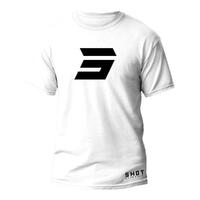 Shot Symbol 2.0 Casual Tee - White