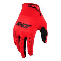Shot Vision Gloves - Red